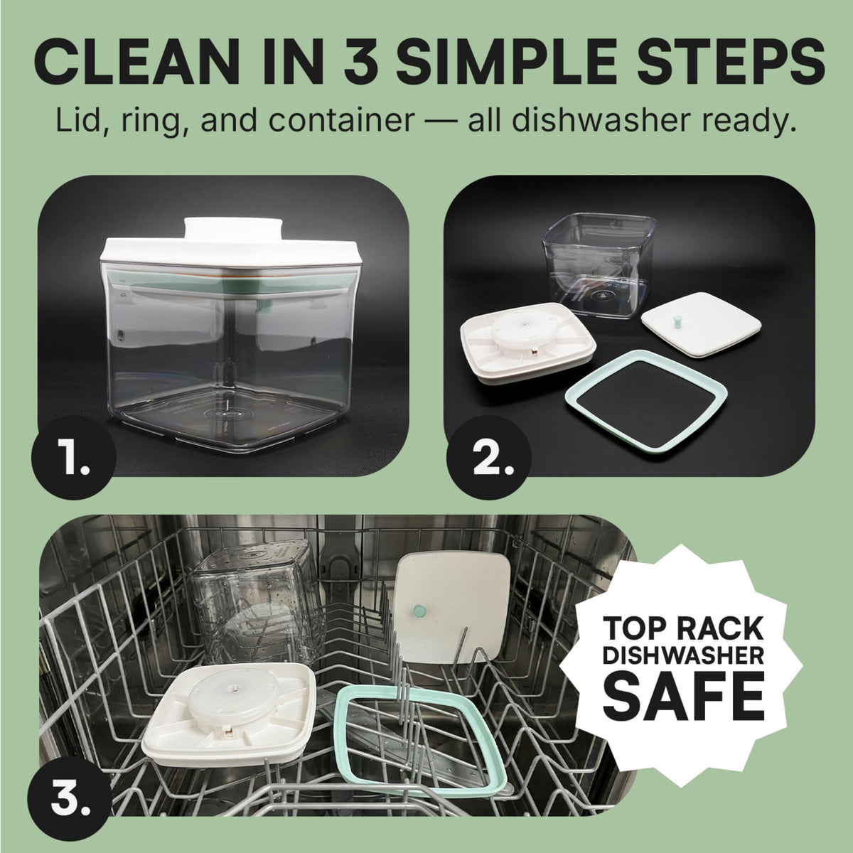 Bop Top Airtight Food Storage Containers