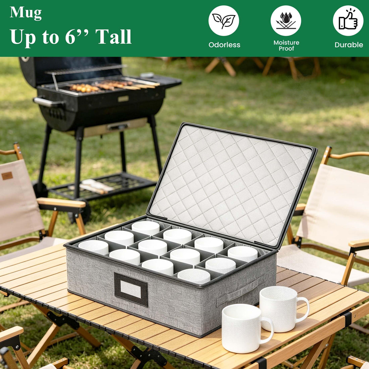 Cup Mug Storage Box (2 Count)