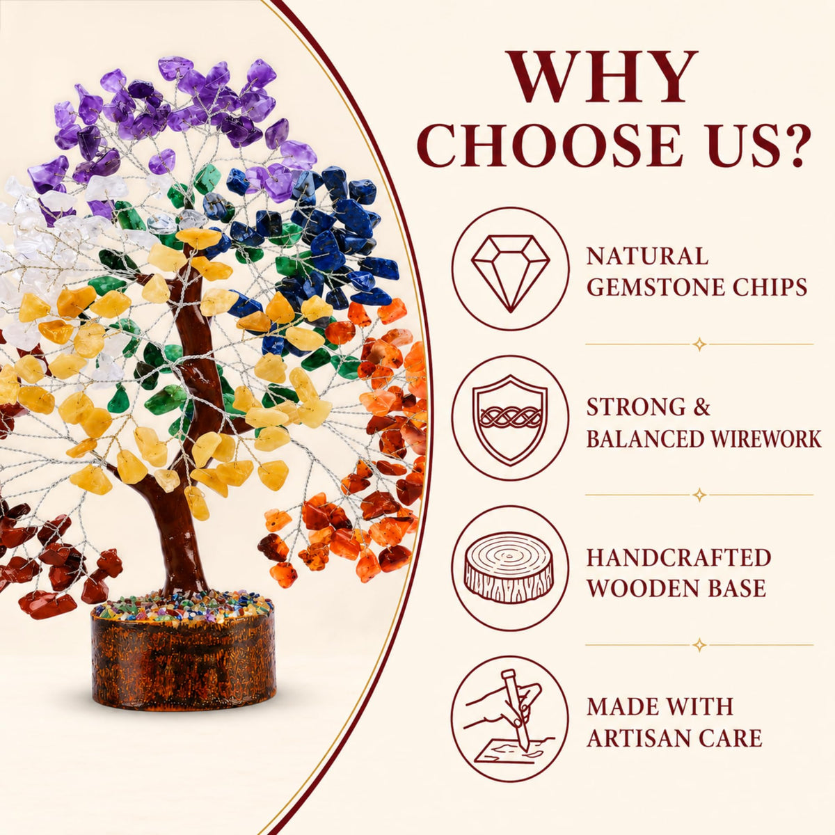 Chakra Crystal Tree of Life