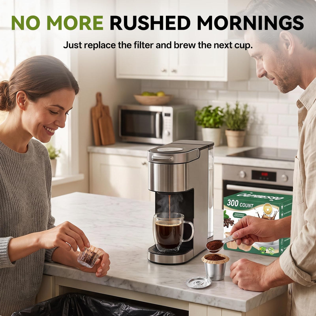 K cup Coffee Filters for Keurig (300 Count)