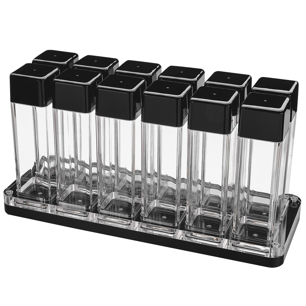 12 Tubes Coffee Bean Cellars with Stand & Hopper (16 Ounce)