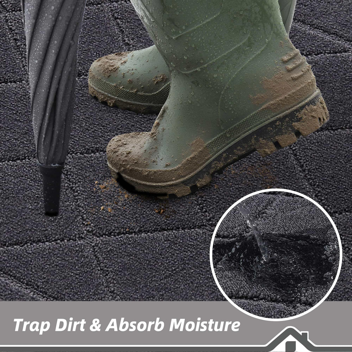 Dirt Trapper Door Mat 20" x 32"