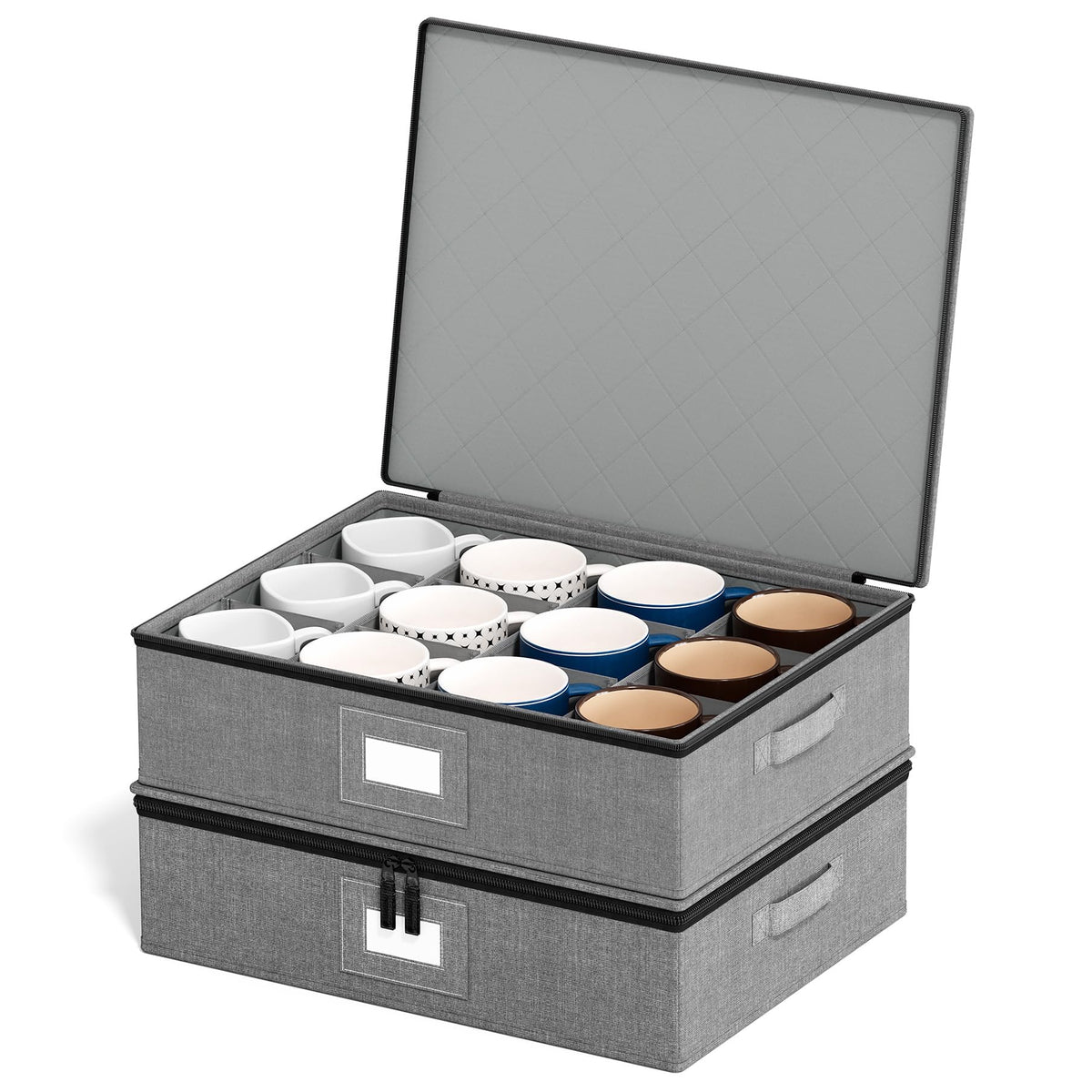 Cup and Mug Storage Organizer 2 Pack