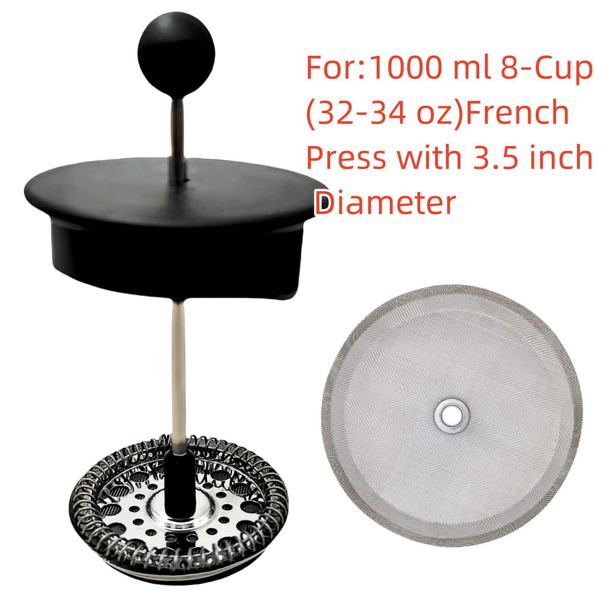 10pcs french press filter screen