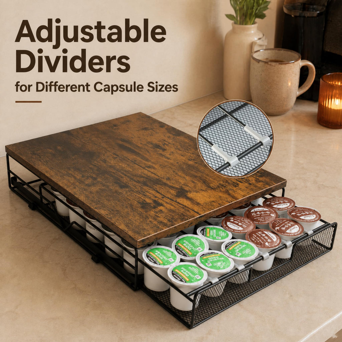 K Cup Holder Drawer for 35