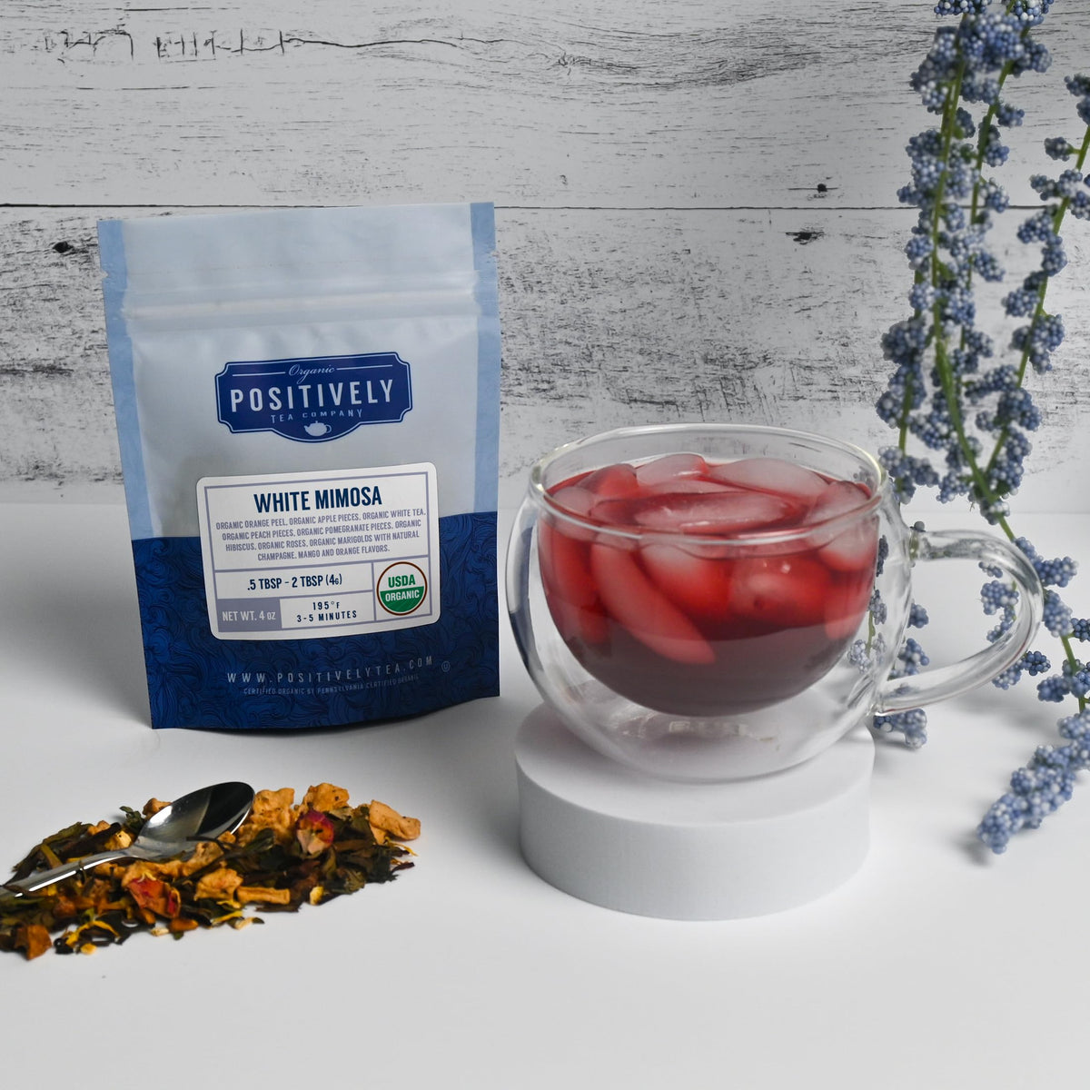 White Mimosa White Tea (4 Ounce)