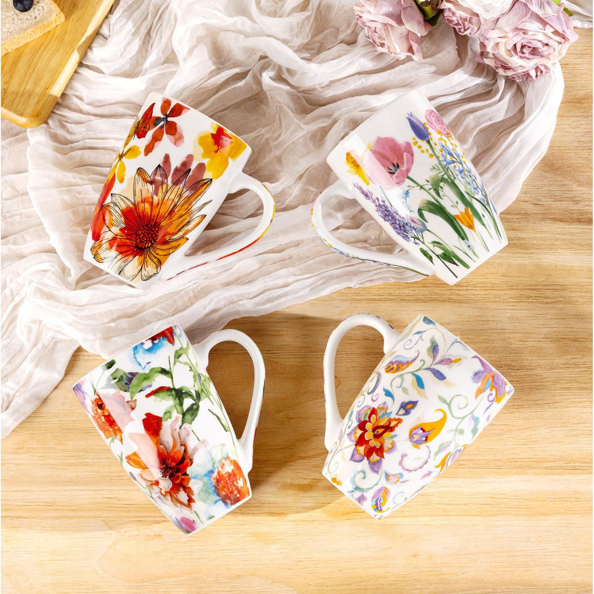 Tea Mug with Infuser and Lid