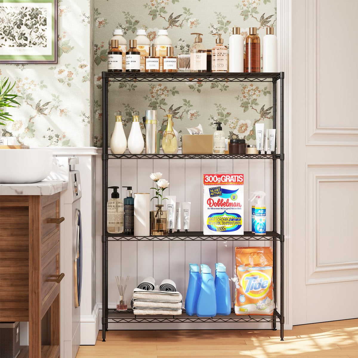 4 Tier Wire Shelf