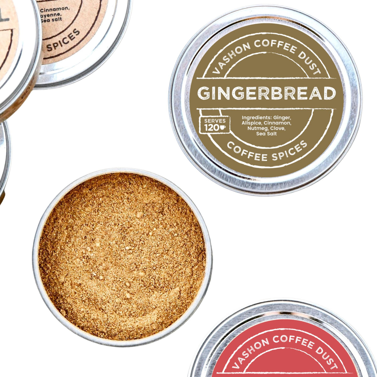 Coffee Dust Gingerbread Flavoring Powder (2 Ounce)