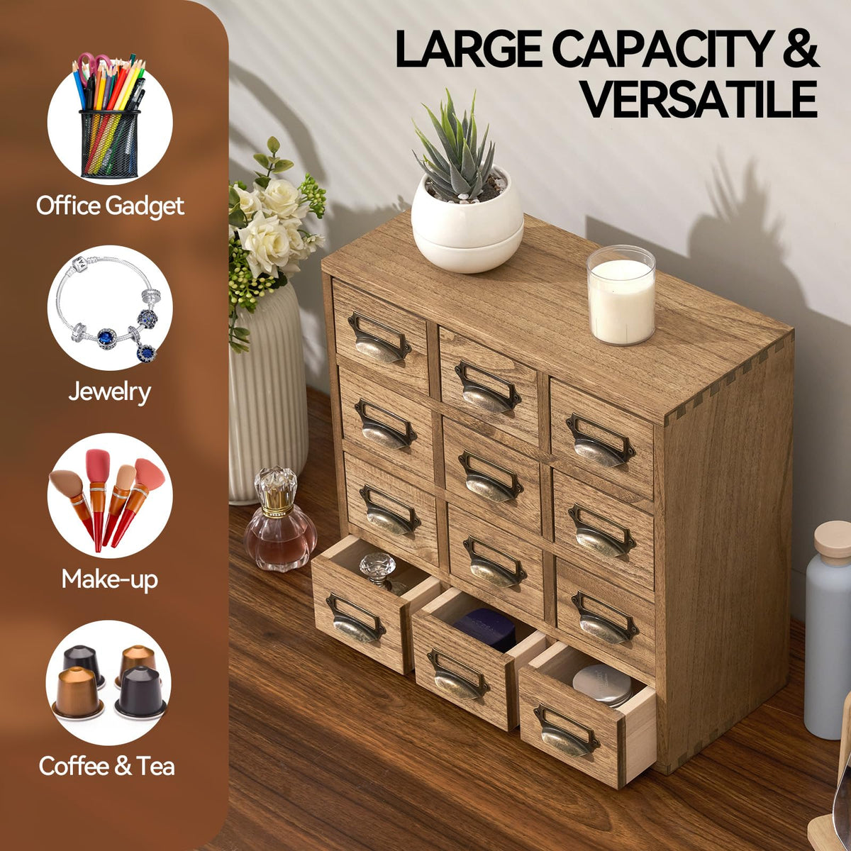 Wooden Storage Cabinet