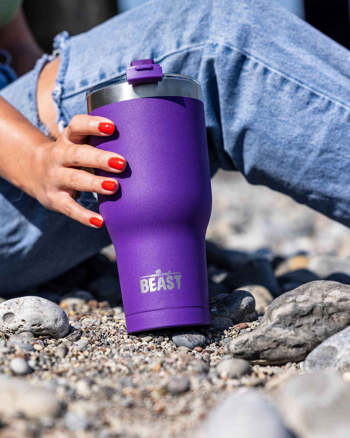 Beast 20 oz Tumbler Stainless Steel Vacuum Insulated Coffee Ice Cup Double Wall Travel Flask