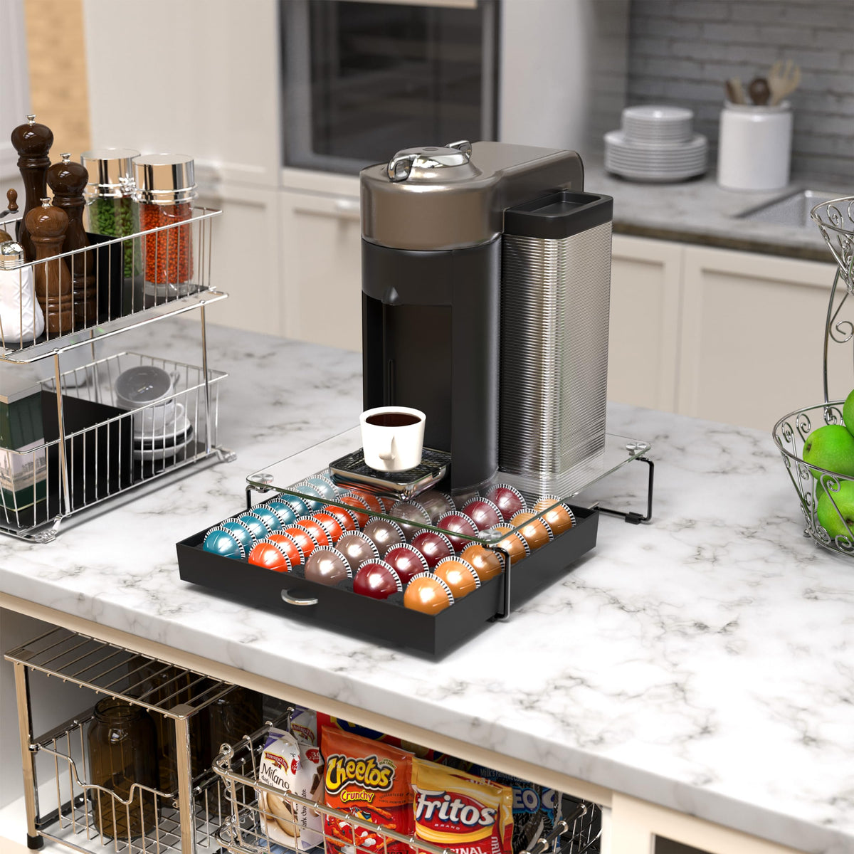 Tempered Glass Vertuo Pod Holder