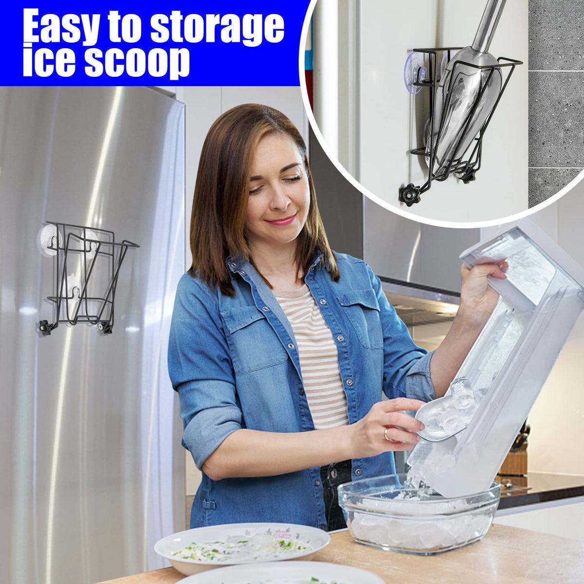 Ice Scoop Holder Foldable
