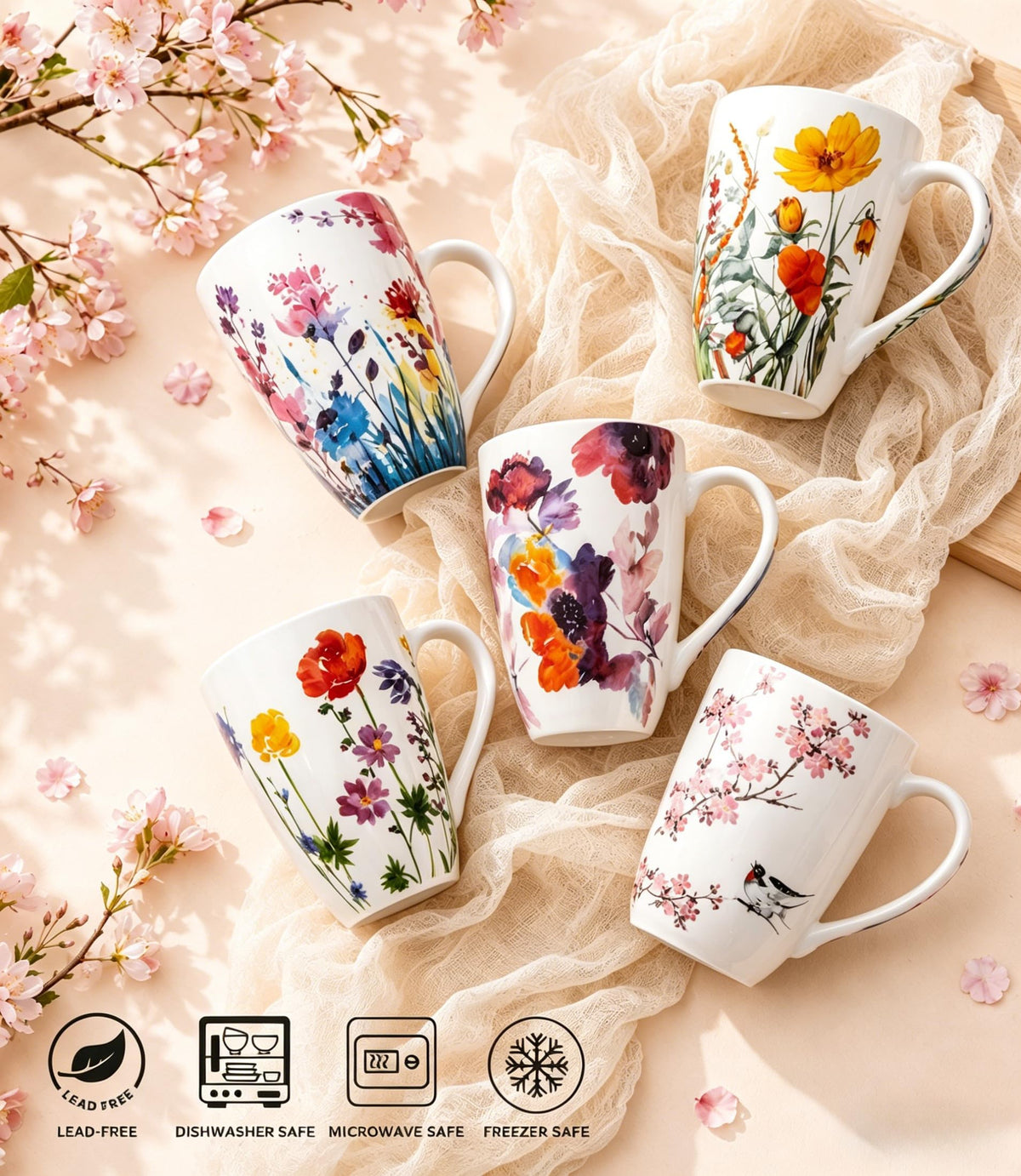 Tea Cup With Infuser and Lid