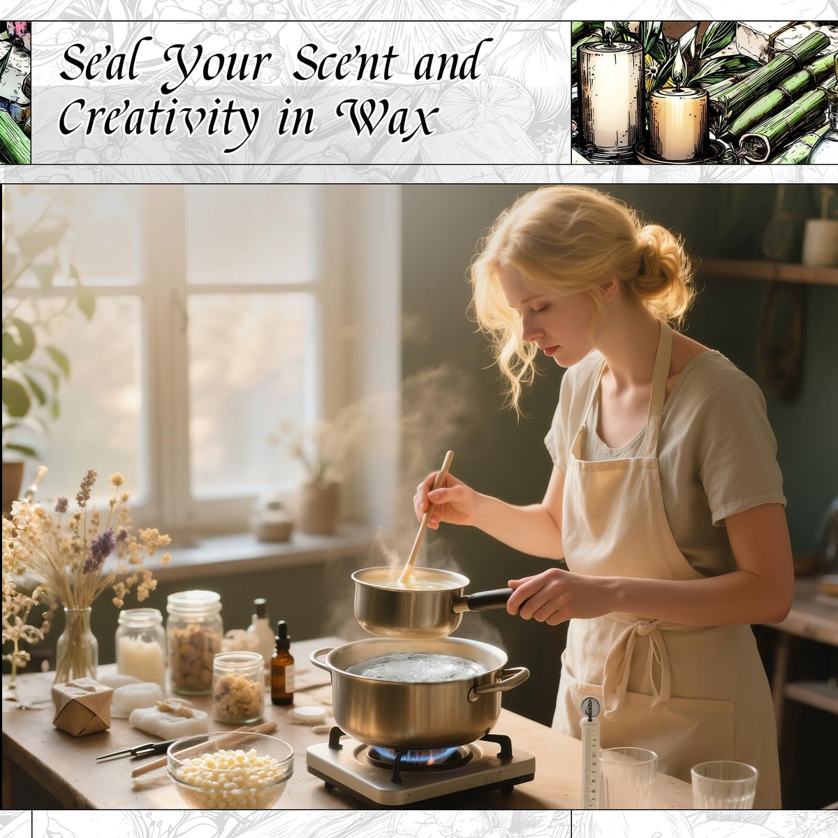 Bamboo Fragrance Oil for Candle & Soap Making