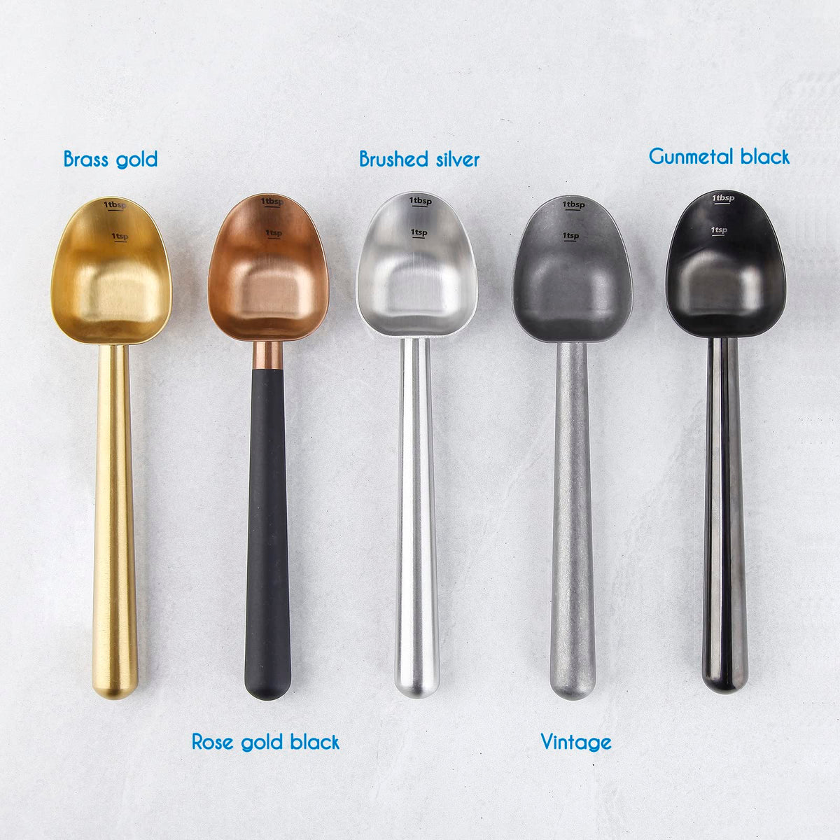 Stainless Steel Long Hollow Handle Coffee Scoop