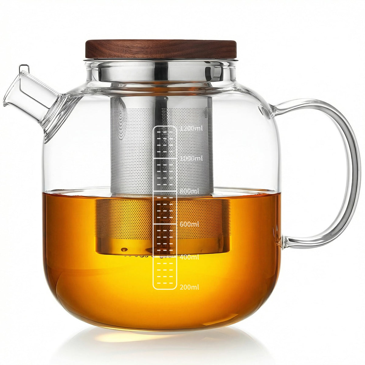 Glass Teapot with Infuser and Lid