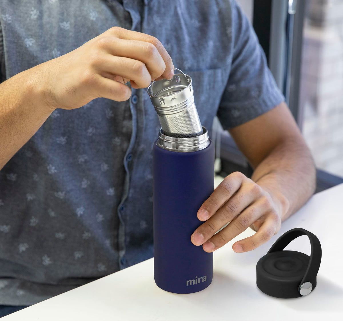 18 oz Tea Infuser Thermo