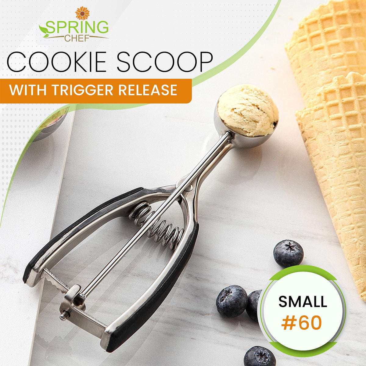 Small Stainless Steel Melon Baller Scoop