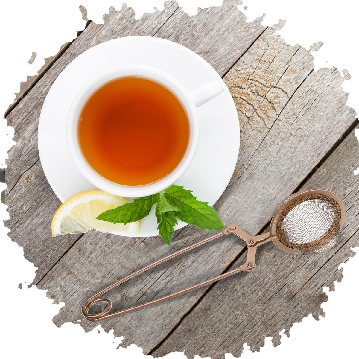 20 Pcs Loose Leaf Tea Infuser Stainless Steel Mesh Snap Tea Ball Strainers with Handle Metal (20 Count)