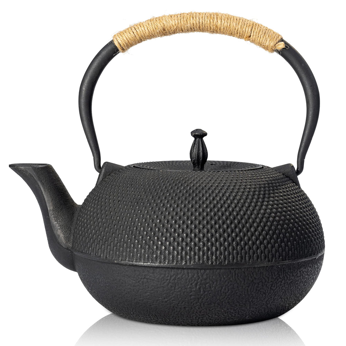 Japanese Tetsubin Tea Kettle Cast Iron Teapot with Stainless Steel Infuser 60 oz