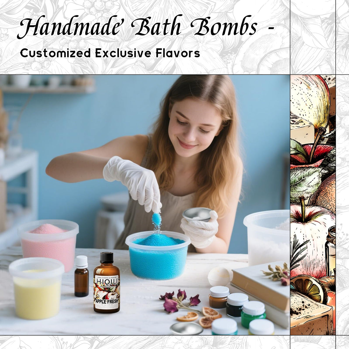 Apple Fresh Fragrance Oil for Candle & Soap Making