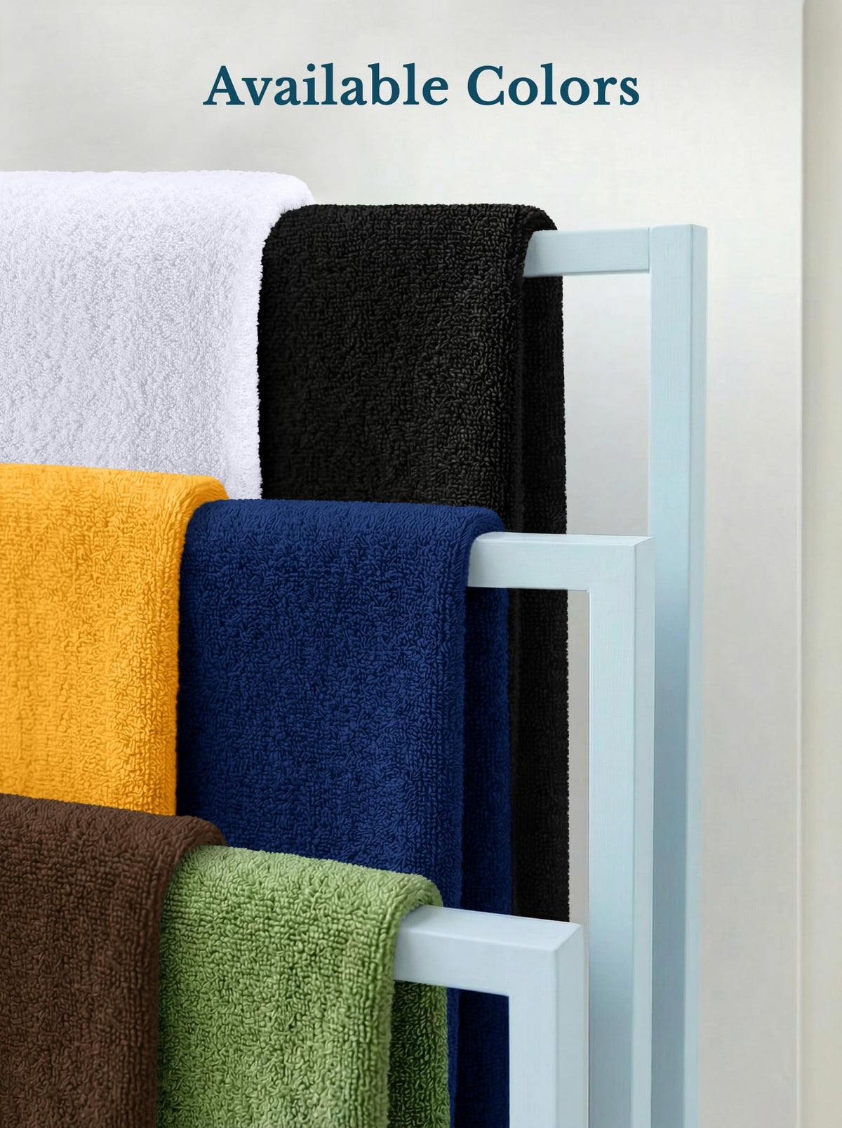 4 Pack Premium Bath Towels (4 Count)