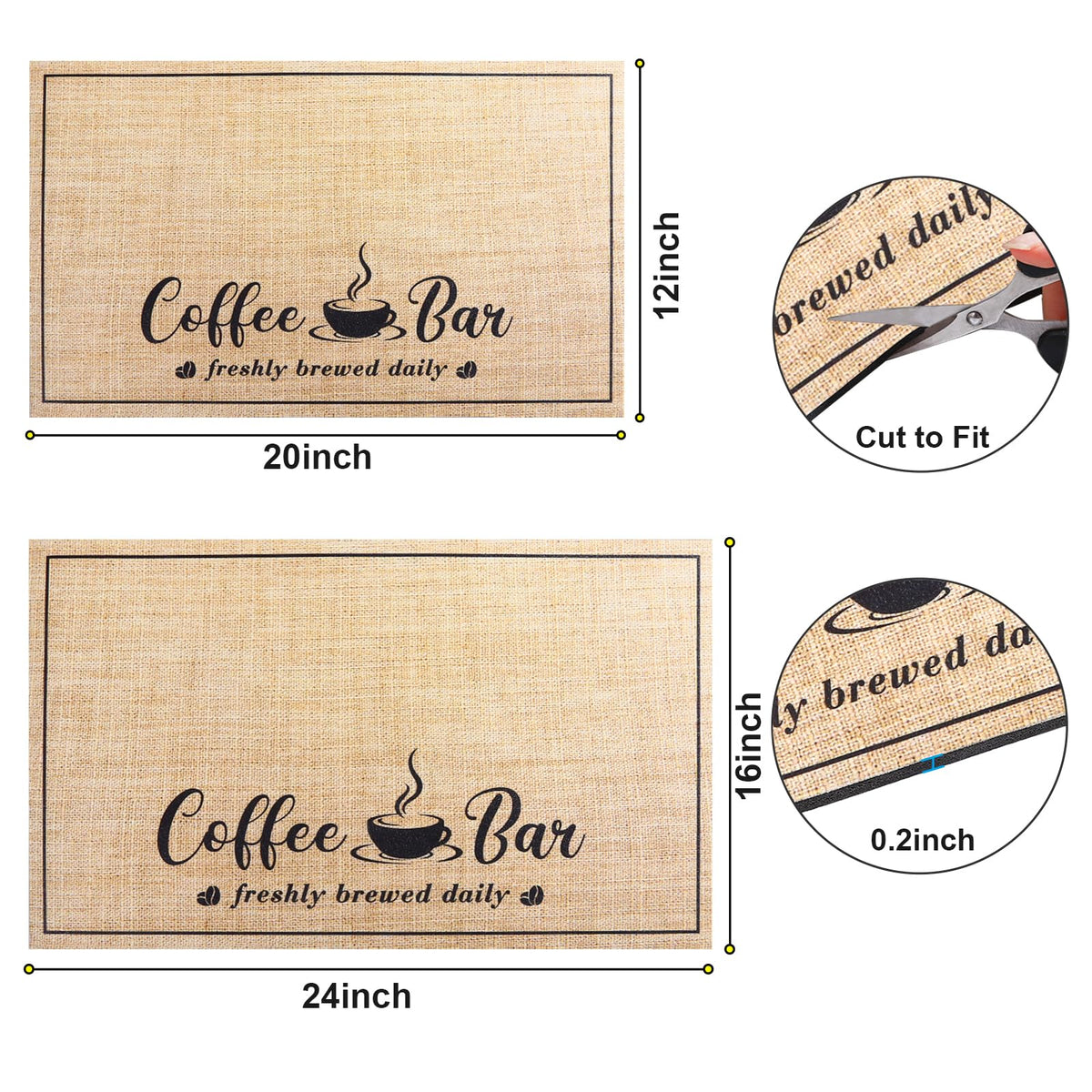 Fashion Coffee Mat