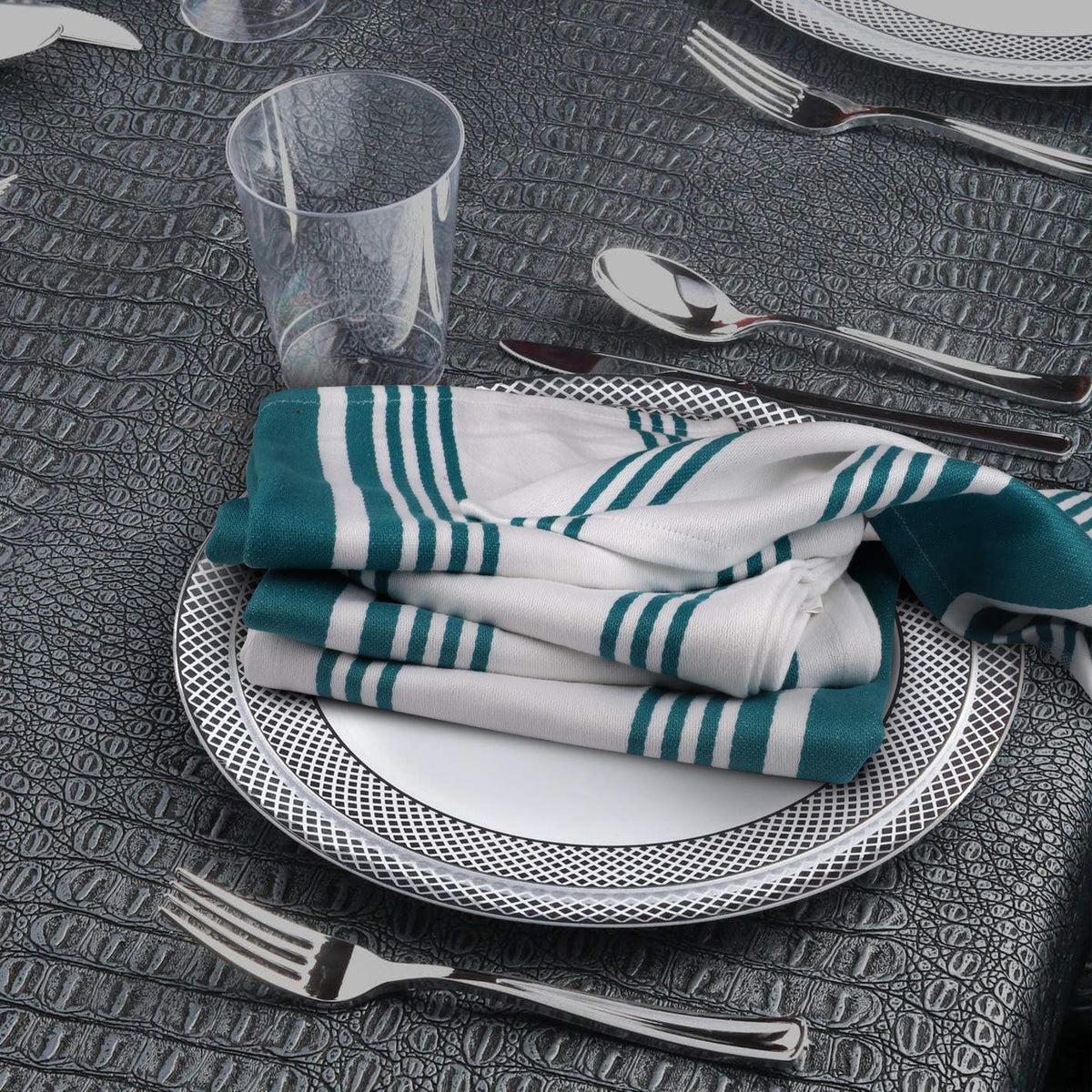 Kitchen Towels Cotton Dish Towels 20”x30” (6 Count)