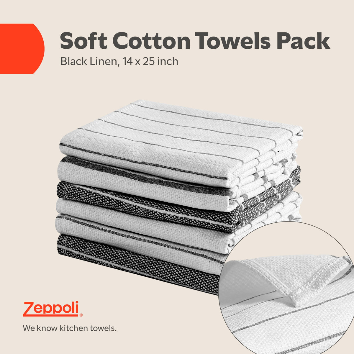 Classic Kitchen Towels (6 Count)