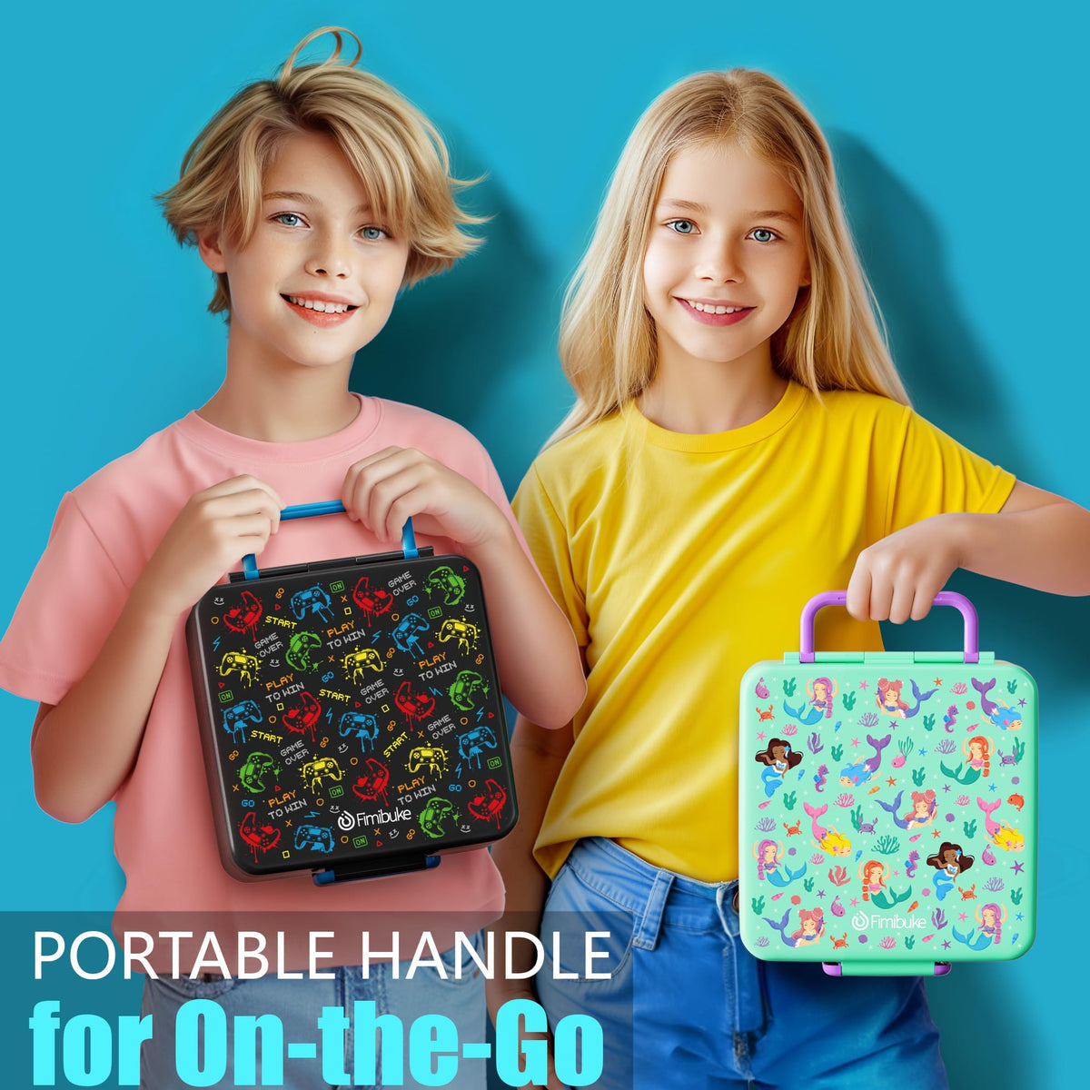 Bento Box for Kids Adults (3 or 4 Count)