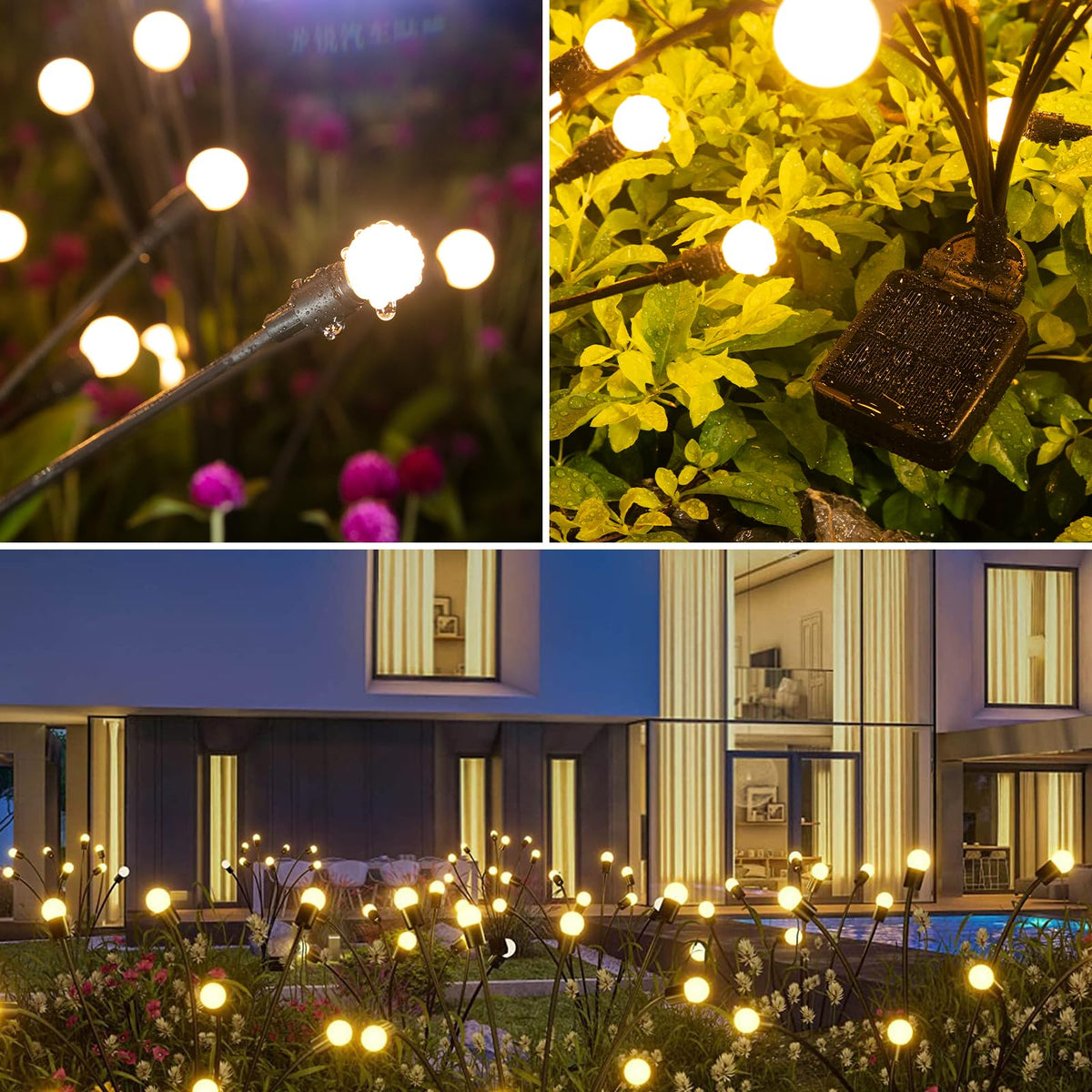 Solar Lights Outdoor (6 Count)