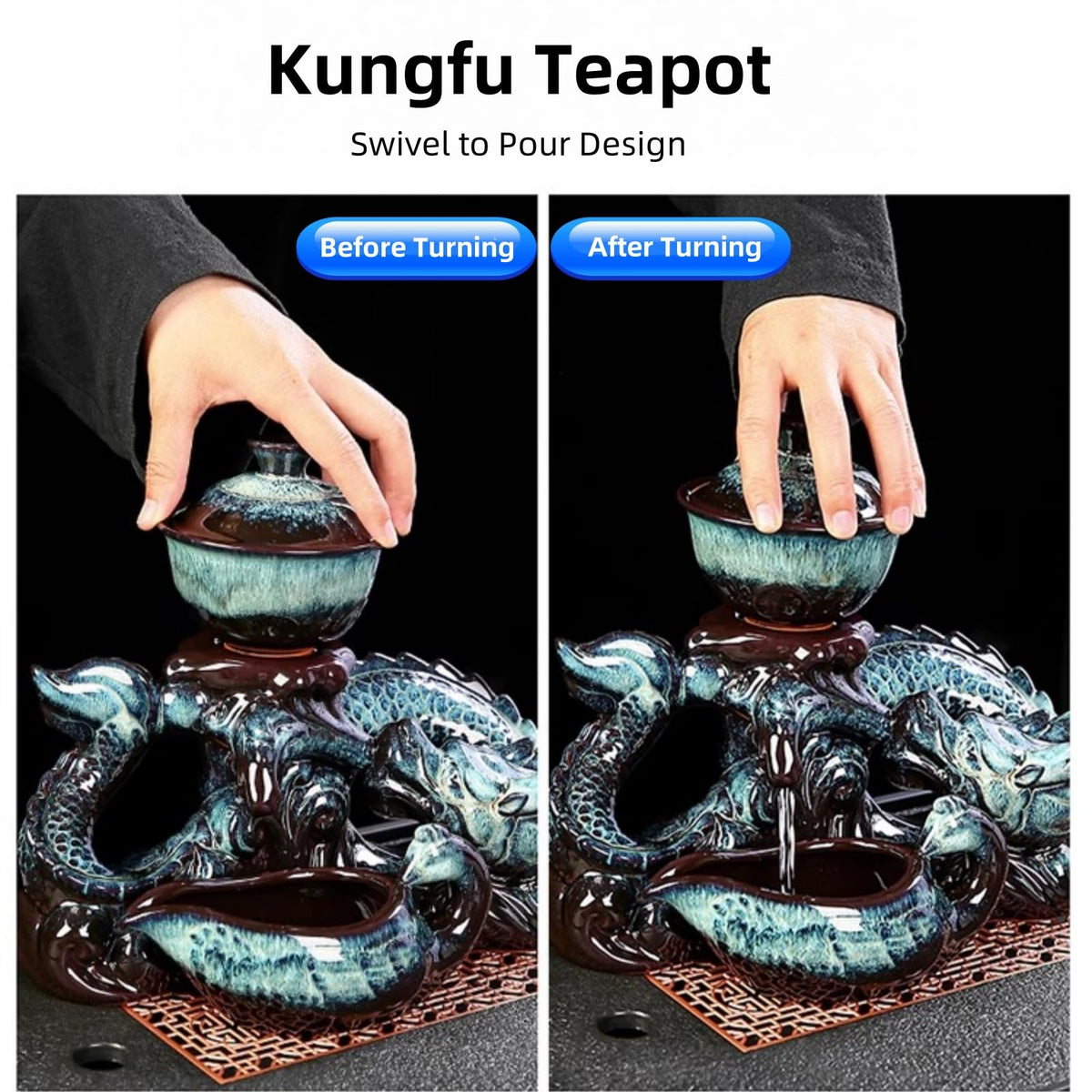 Chinese Gongfu Tea Set (8 Count)