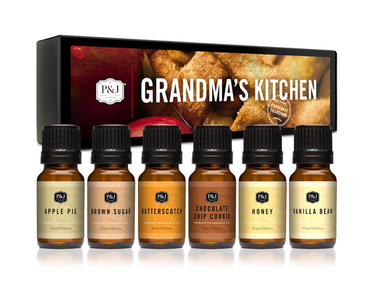 Fragrance Oils Set of 6 (2.04 Fl Oz)