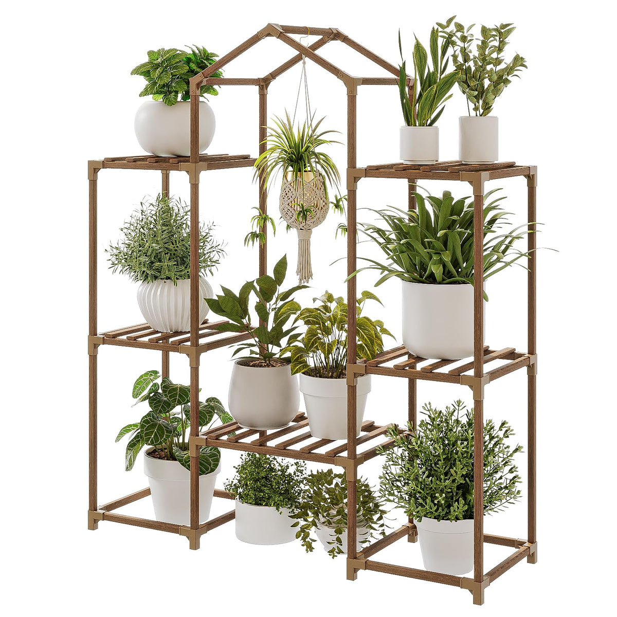 Plant Stand Indoor Hanging Plant Shelf Outdoor Large Plant Rack