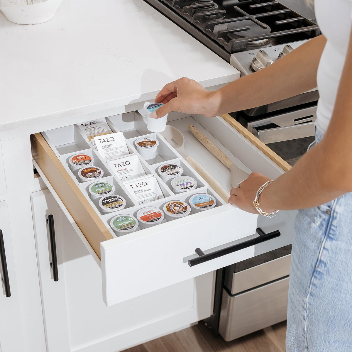 Tea Bag & Coffee Pod Organizer