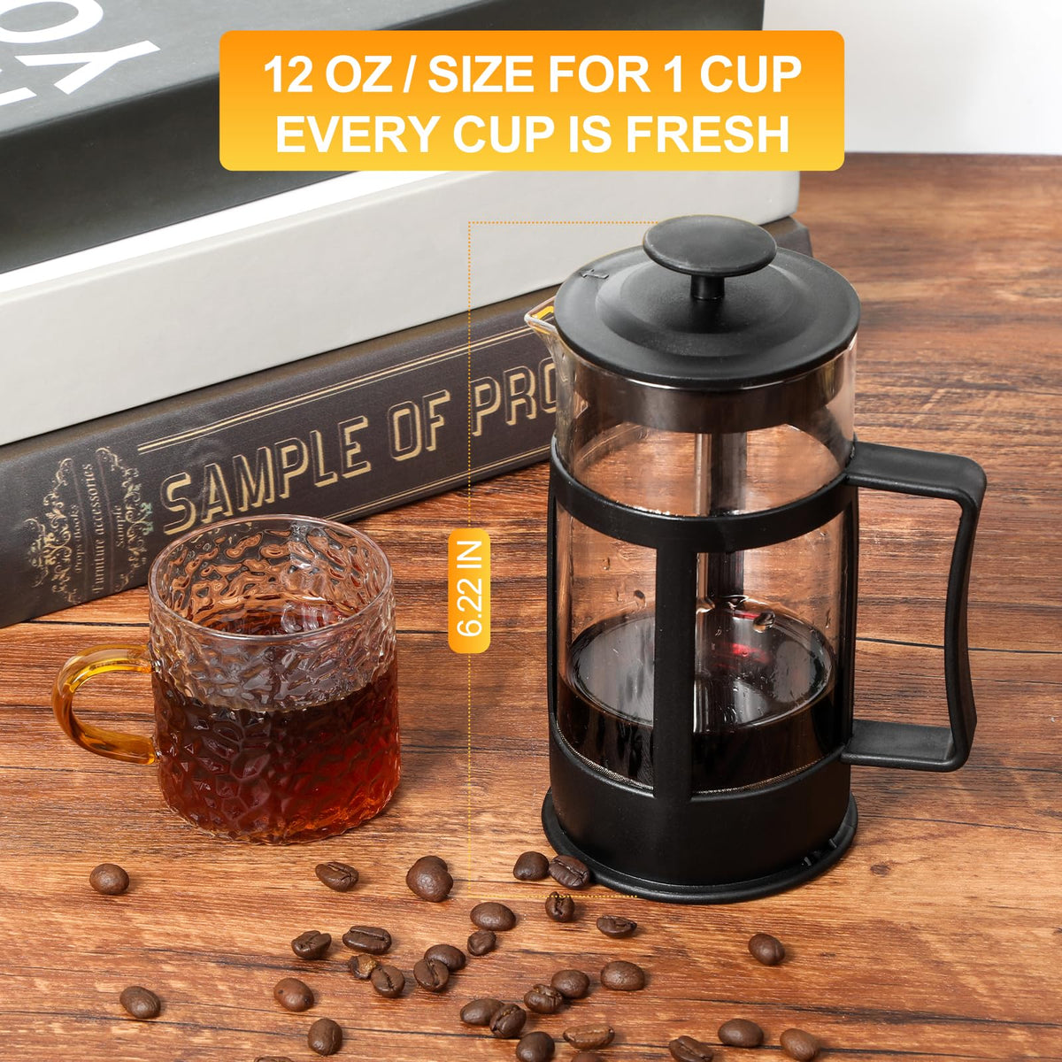 Mini French Press Coffee Maker