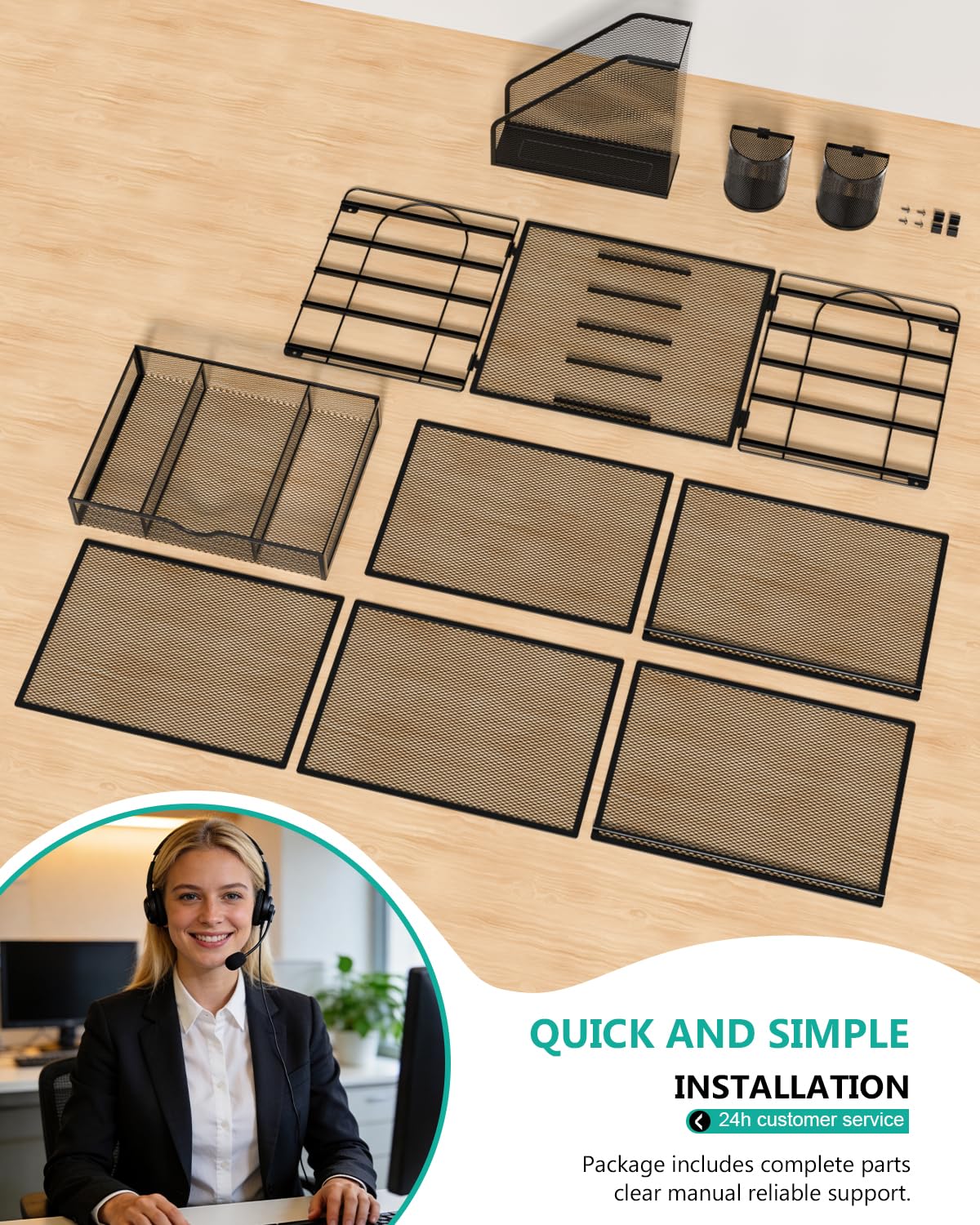 Desk File Organizer