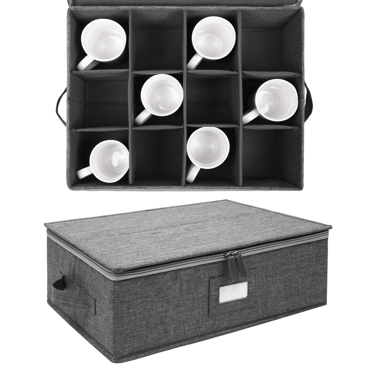 Cup and Mug Storage Box 2 Pack (2 Count)