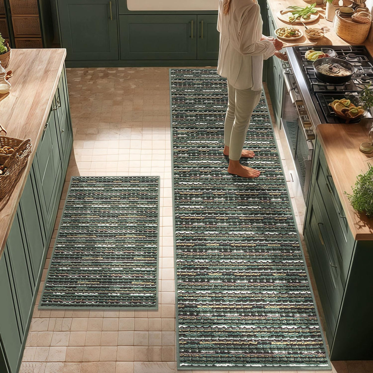 Kitchen Rugs Sets of 2