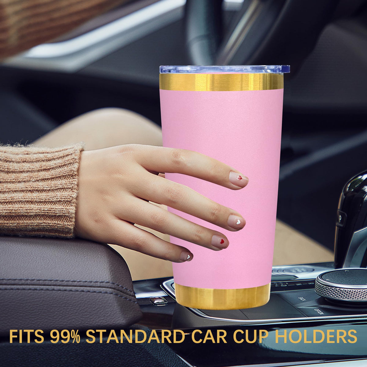 20 oz Tumbler with Lid and Straw
