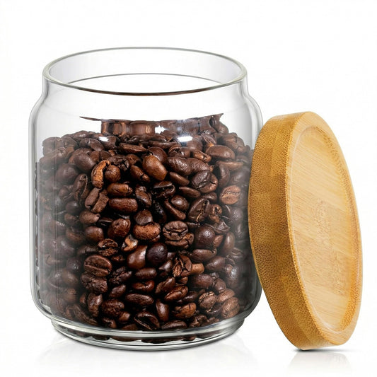 1 Pack Glass Containers Canister Set