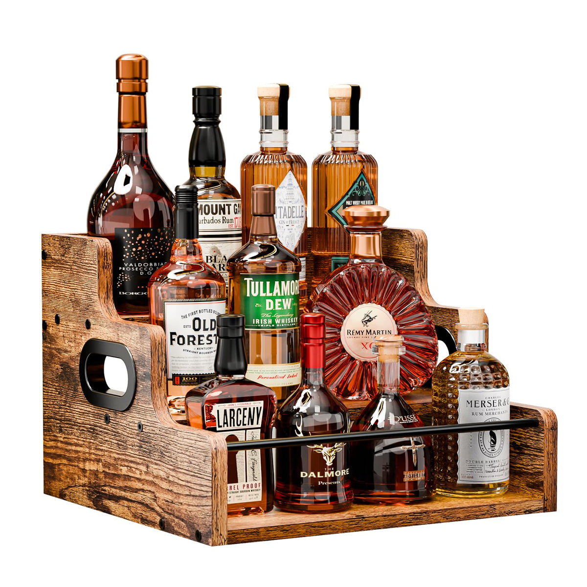 Liquor Bottle Display Shelf