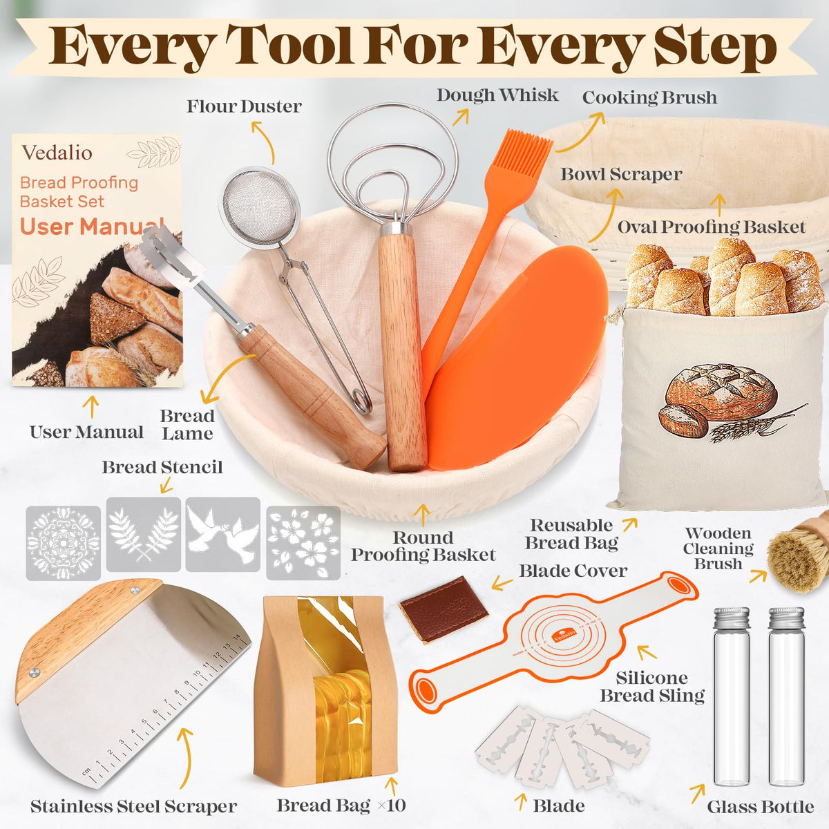 Sourdough Starter Kit (28 Count)