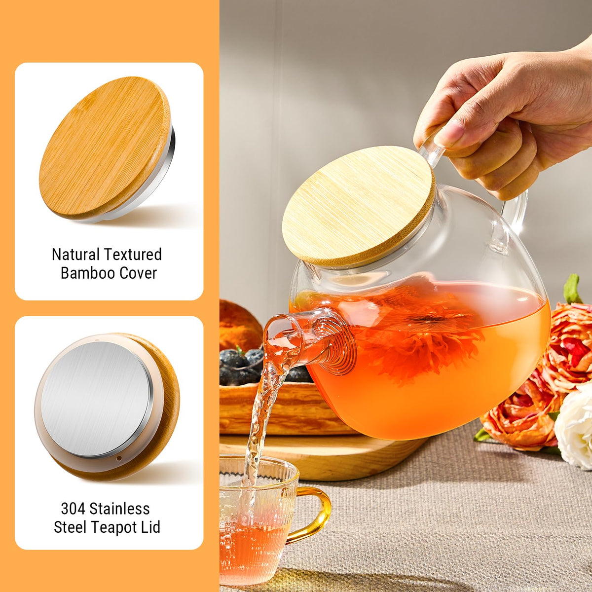Glass Tea Kettle Stovetop