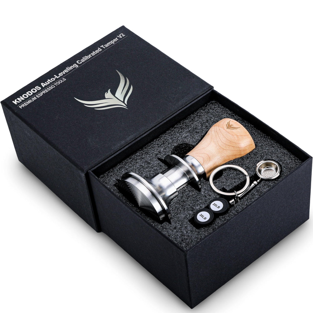 58.5mm Tamper Fits 58mm Portafilters Calibrated Auto