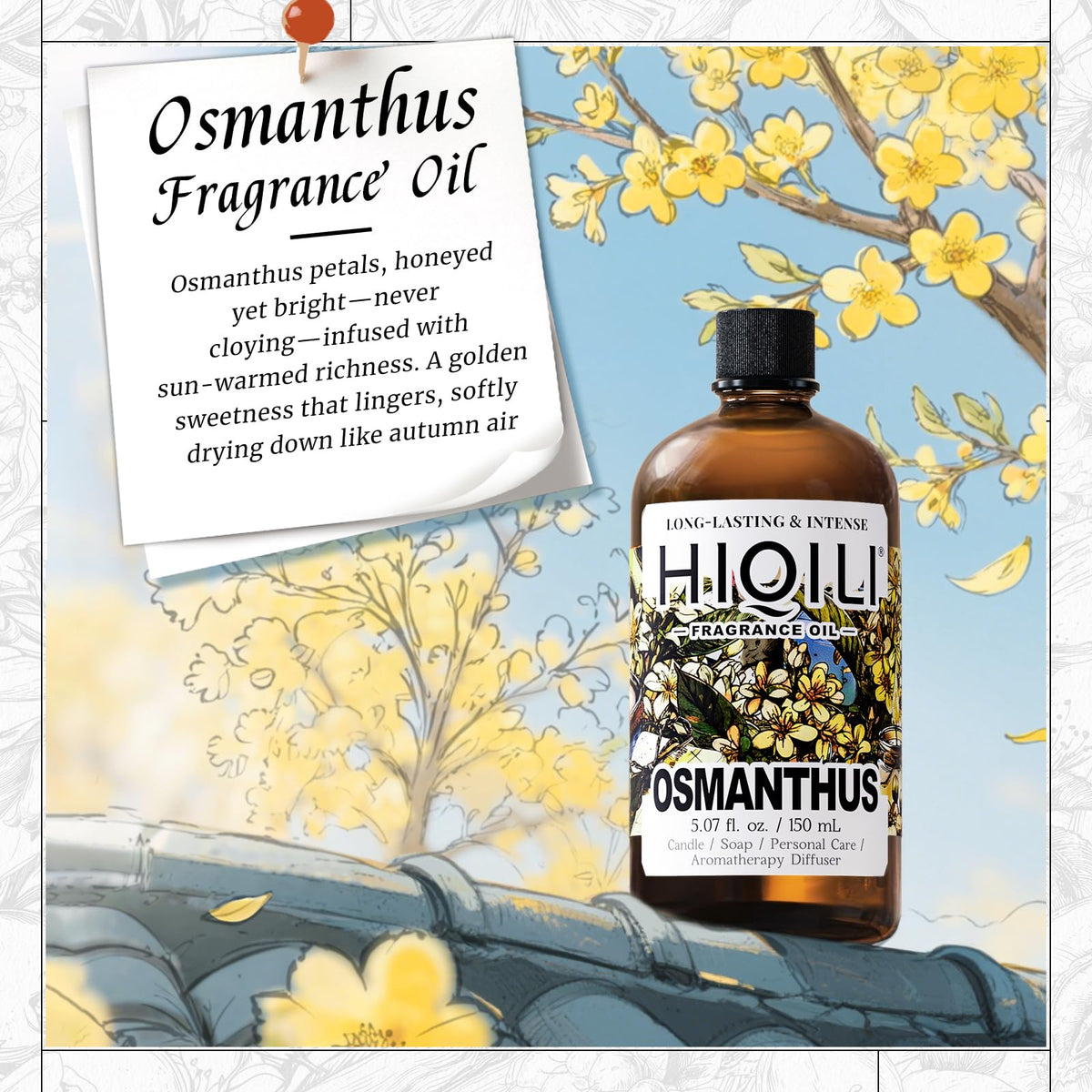 Osmanthus Fragrance Oil for Diffuser (5.07 Fl Oz)