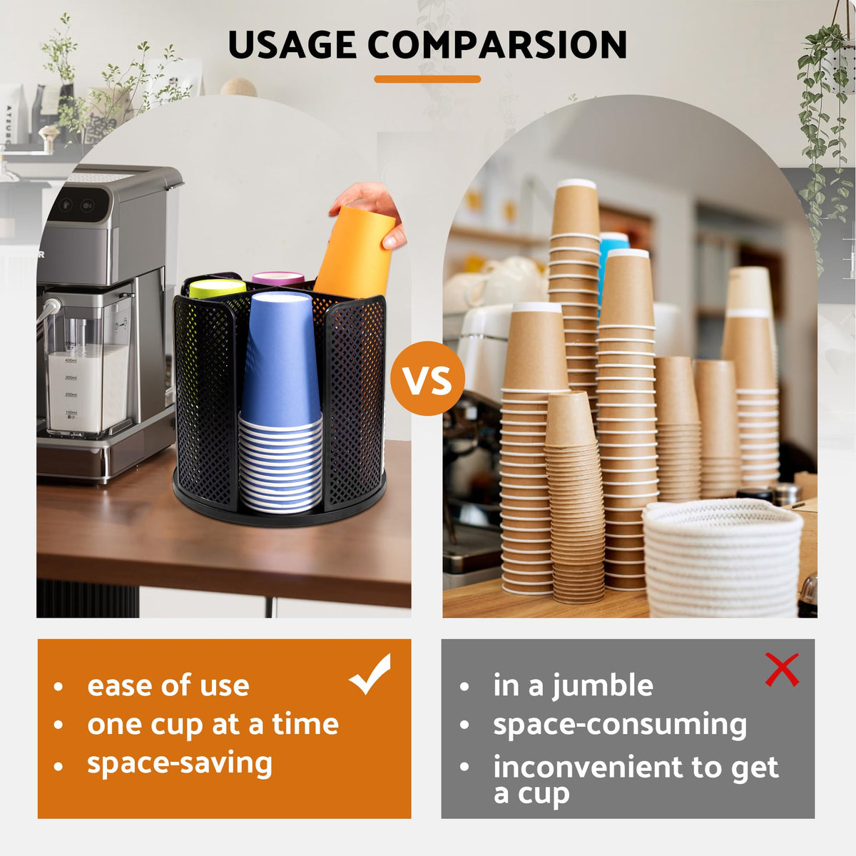 Rotating Paper Cup Dispenser