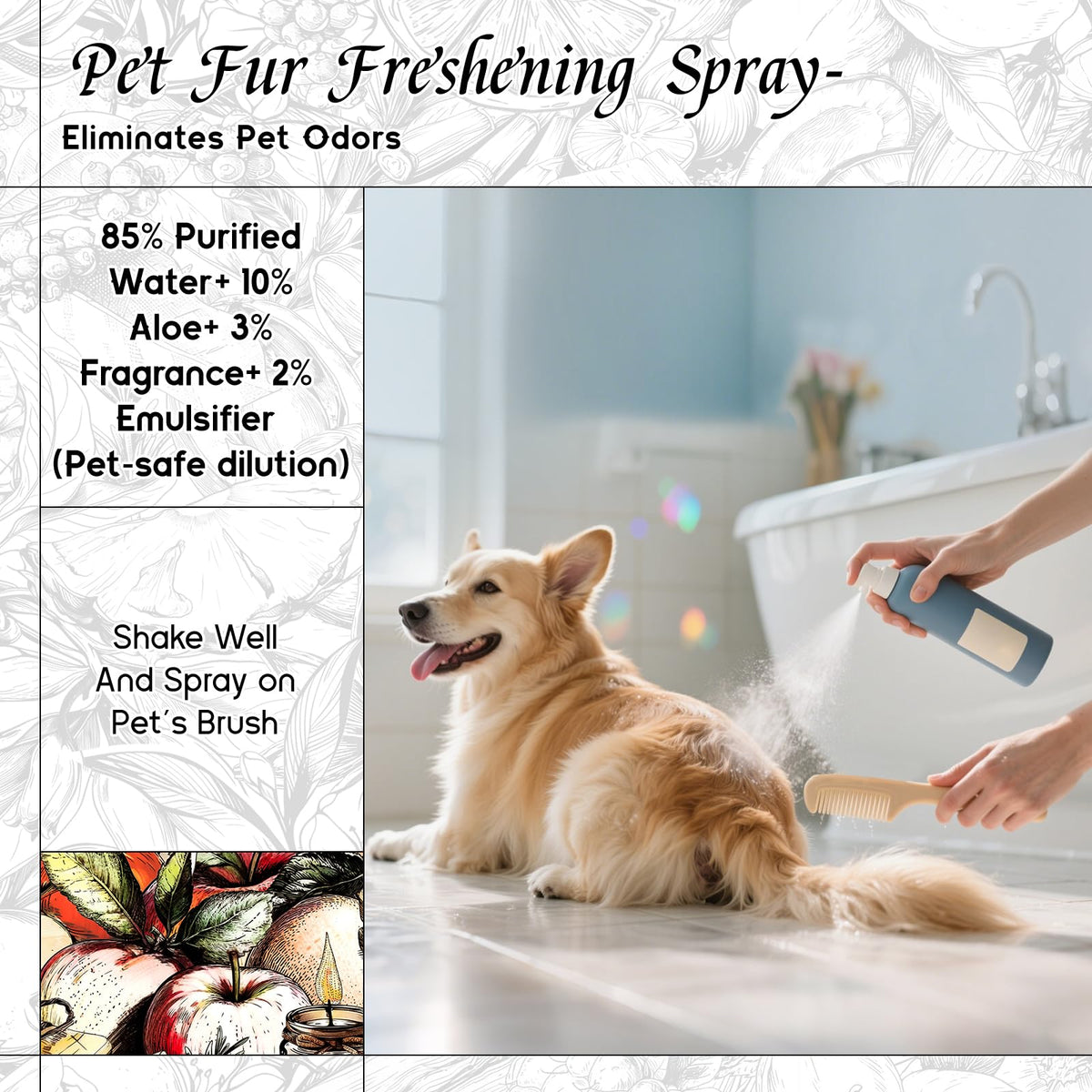 Apple Fresh Fragrance Oil for Candle & Soap Making