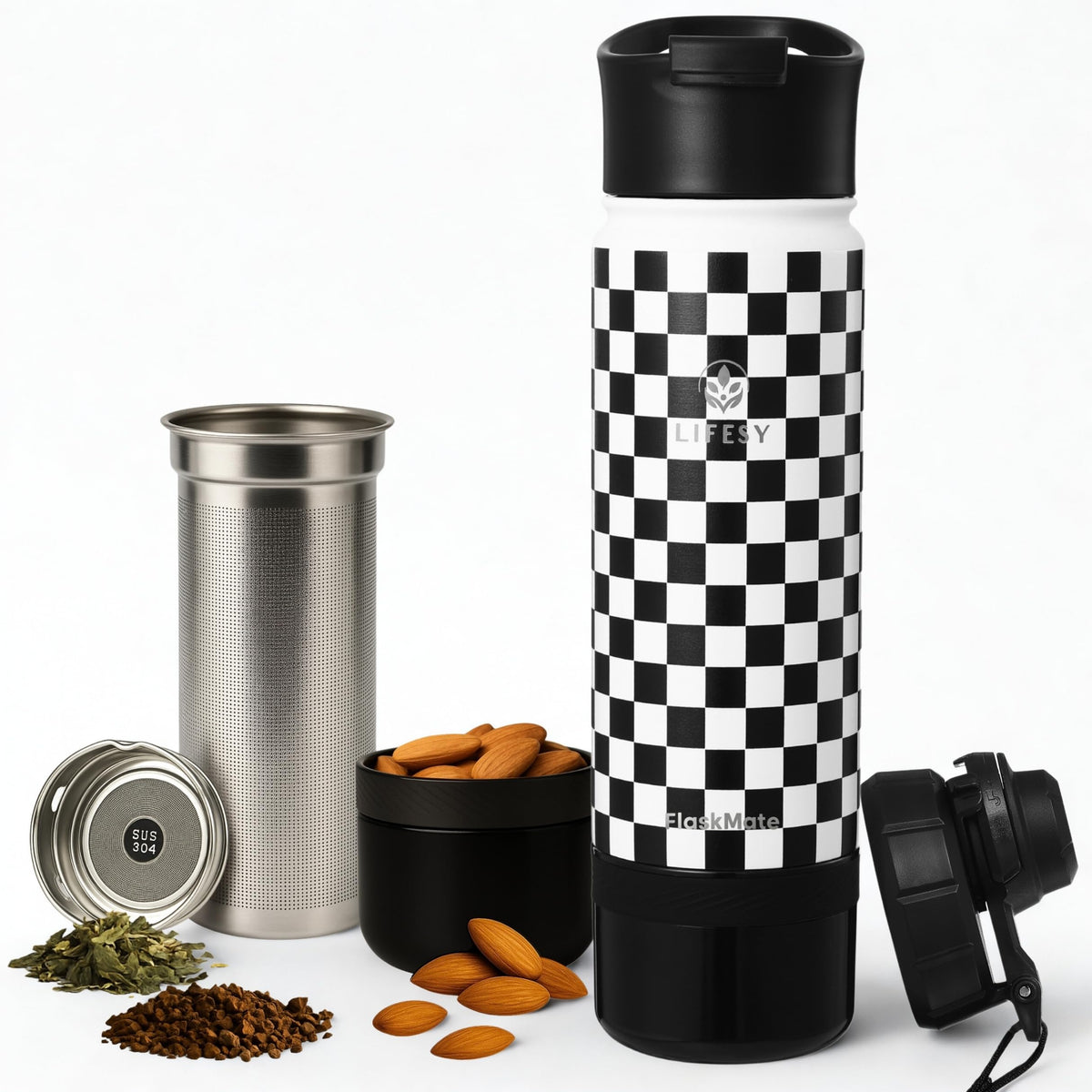 Cold Brew & Tea Infuser Bottle